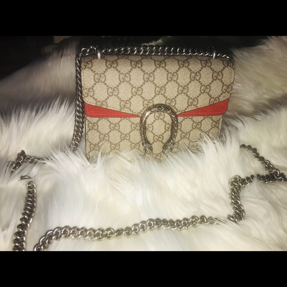 Gucci Dionysus Supreme mini bag!! No,trade!!